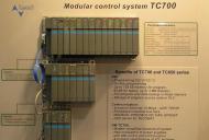 Tecomat TC700 PLC különböző összeállításokban